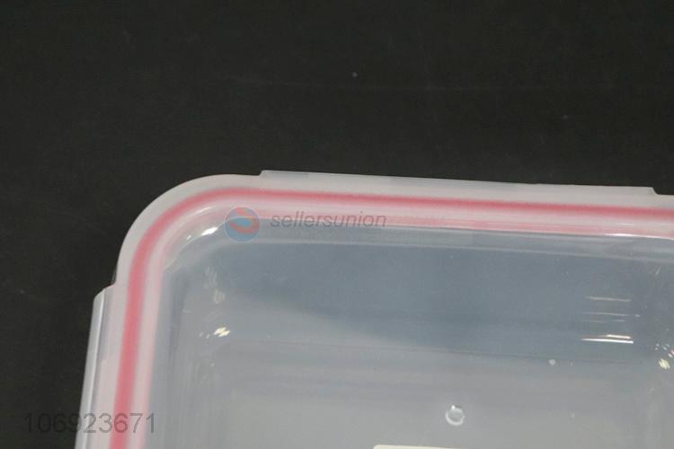 New Transparent Food Glass Preservation Crisper Container Box With Lid