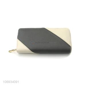 Good Sale Fashion Ladies Card Holder Zipper Long Wallet For Women