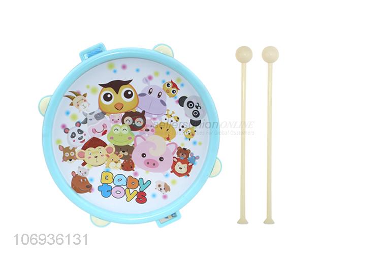 New Design Early Intelligence Toy Baby Trumpet Hand Drum Rattle Toy Set