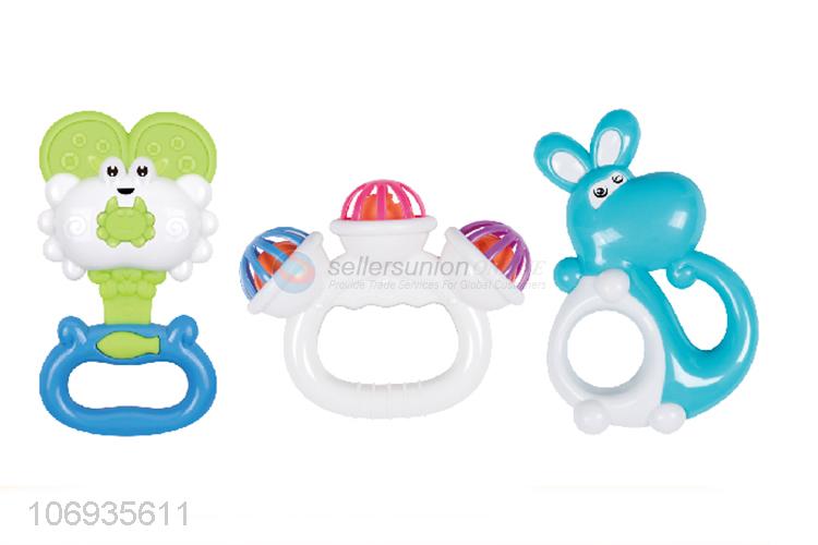 Wholesale Unique Design Baby Rattle Plastic Hand Shaking Bell Toy Set