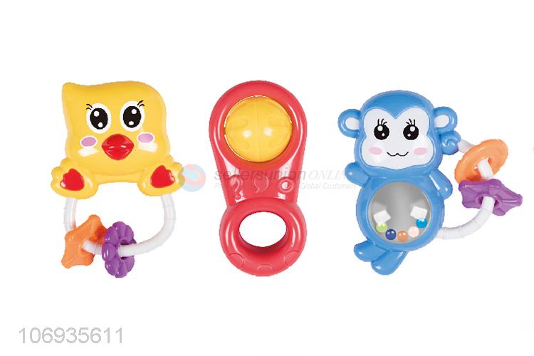 Wholesale Unique Design Baby Rattle Plastic Hand Shaking Bell Toy Set