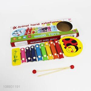 New Popular Baby Educational Toy Mini Cartoon Hand Knock Piano Toy