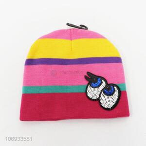 Cartoon Colorful Beanie Cap Winter Warm Hat