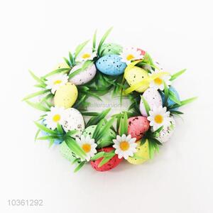 High quality artificial Easter egg wreath festival decoration for home