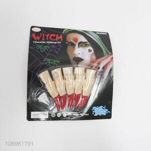 Best Quality 10 Pieces Witch Fingers With 2 False Tooth