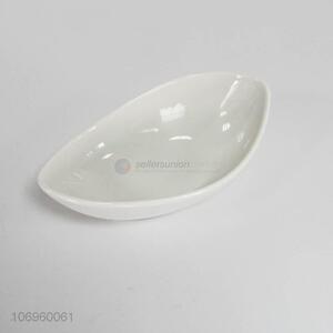 Wholesale white ceramic plate hotel restaurant plate of cold dishes