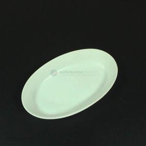 China supplier porcelain fish platter white ceramic oval fish plate for restaurant