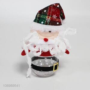 Delicate Design Christmas Decoration Cartoon Candy Jar