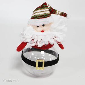 Cartoon Design Christmas Candy Jar Christmas Decoration