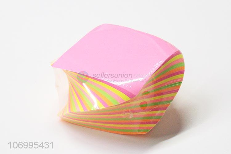 Personalized Design 500 Sheets Spin Colorful Sticky Note