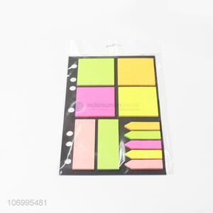 Hot Selling Fluorescent Paper Sticky Note Pad