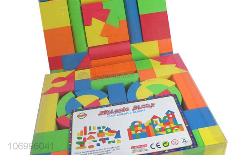 Best sale 108pcs colorful wooden building blocks toddler educational toys