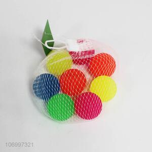 Sutiable price 8pcs colorful rubber bouncy balls toy balls