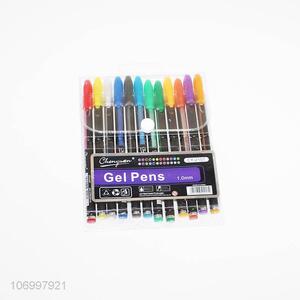 New products school stationery colorful glitter gel ink pens