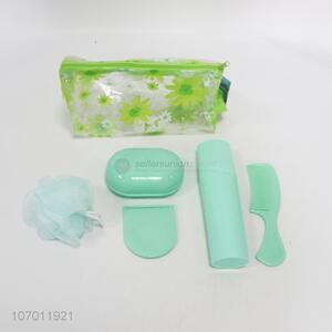 Latest Plastic Comb/Soap Box/<em>Bath</em> Ball/Mirror/Toothbrush Case <em>Set</em>