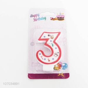 Best Quality Birthday Decorative Number Candle Fashion Cake Candle