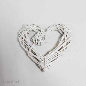 Unique design heart-shaped weaving christmas decorations