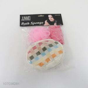 Factory direct sale exfoliating <em>bath</em> sponge and <em>bath</em> ball <em>set</em>