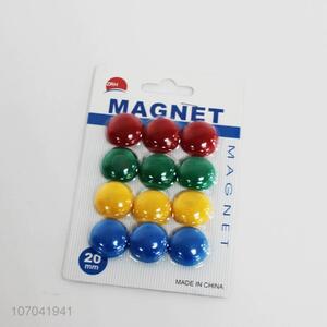 High Quality 12 Pieces Colorful Powerful Magnet