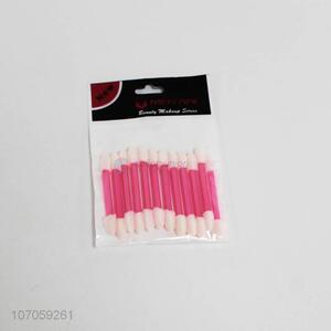 Wholesale double-end cosmetic sponge applicator tool eyeshadow brush set