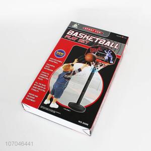 Best Sale Assembled Plastic Vertical Basketball Stands Set