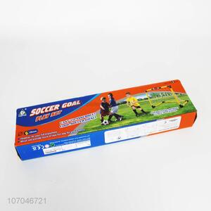 Good Sale Plastic Assembled Soccer Goal Set Toy