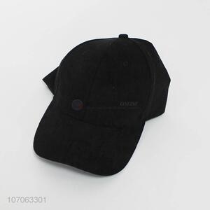 Best Sale Black Comfortable Baseball Cap Fashion Sun Hat
