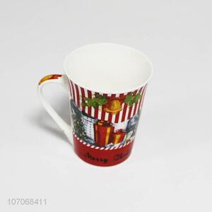 Wholesale Fashion Printing Ceramic Cup With Handle