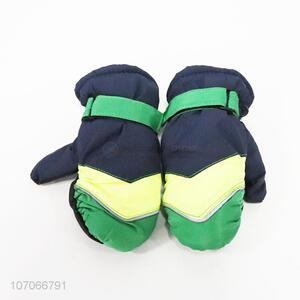 China supplier children waterproof snow ski gloves winter warm gloves