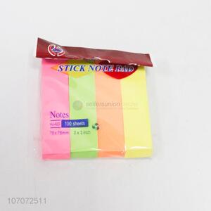 Wholesale 100 Sheets Colorful Sticky Note Post-it Note