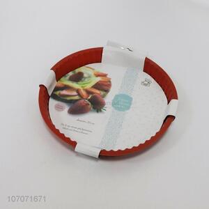 Factory Wholesale Reusable Round Shape Silicone Baking Cake Pan