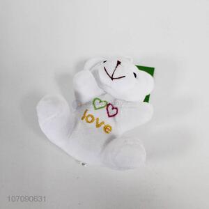 Wholesale Cute Embroidery Bears With Key Chain