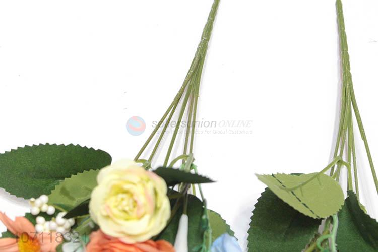 Contracted Design Artificial Flower Simulation Flowers Bouquet For Decoration