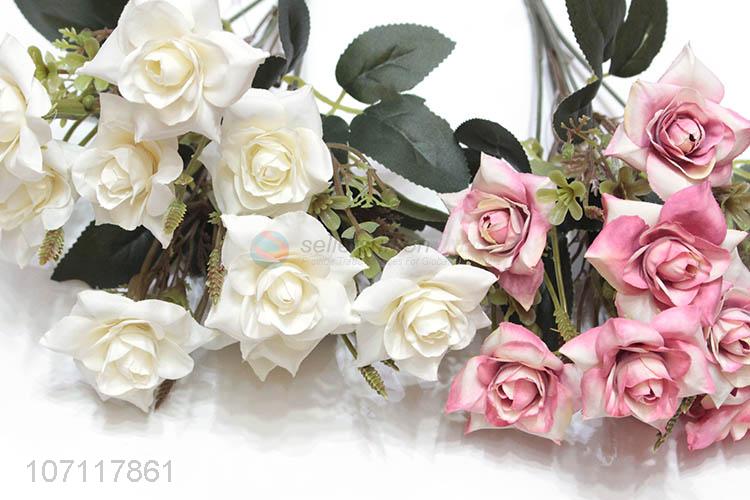 Factory Direct Selling Simulated Flower Bouquet Artificial Flower Home Decoration