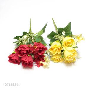 Competitive Price Simulated Flower Bouquet Artificial Flower Home Decoration