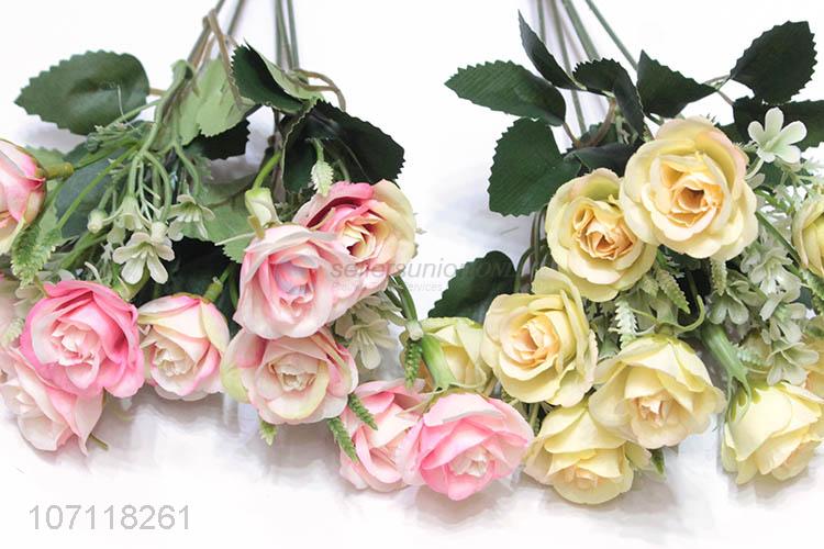 Hot Selling Artificial Flower Bouquets Simulation Flowers For Home Decor