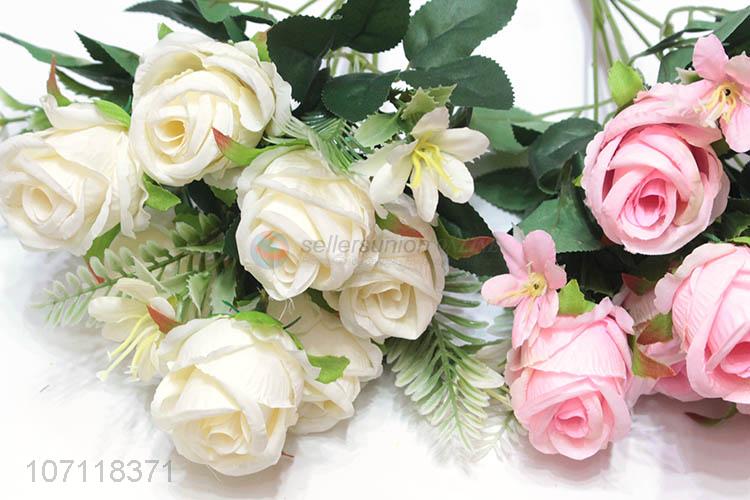 Suitable Price Colorful Artificial Plant Fake Flower Simulation Bouquet