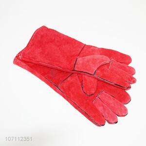 Good Quality Leather Working Gloves Best Safety Gloves
