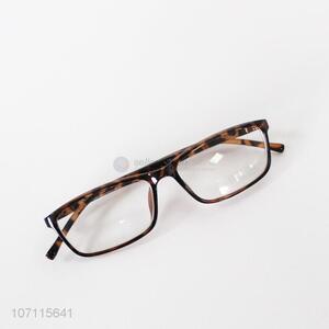 Hot sale adults leopard printed plastic glasses fashion eyewear