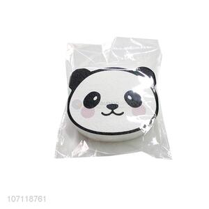 Premium products cute panda shape kids bath sponge bath scrubber