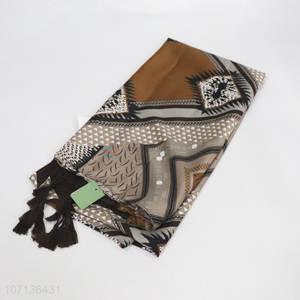Top Quality Soft Polyester Scarf For Ladies