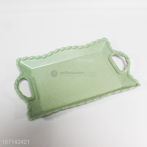 High Quality Colorful Plastic Tray With Handle