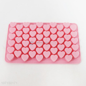 Wholesale food grade valentines sweet heart shaped silicone chocolate mold