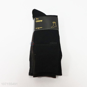 High Quality 3 Pairs Crew Sock Soft Socks