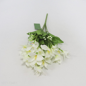 Low price delicate artificial flower bouquet for home decoration