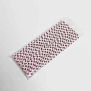 Fashion Design 24 Pieces Paper Straw Drinking Straw