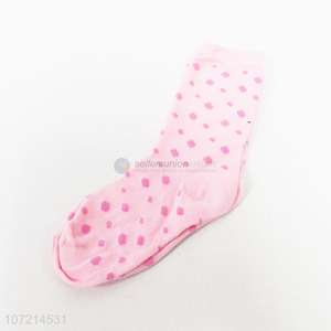 Reasonable price kids girls jacquard knitted ankle socks crew socks