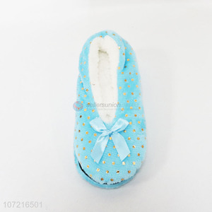 Wholesale non-slip plush shoes ladies winter indoor floor shoes