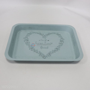 New products European style rectangle pp food serving tray