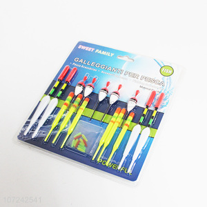 Factory wholesale 15PC plastic float fishing tools